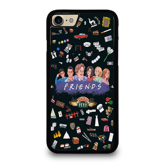 FRIENDS TV SERIES PATTERN LOGO iPhone 7 / 8 Case Cover