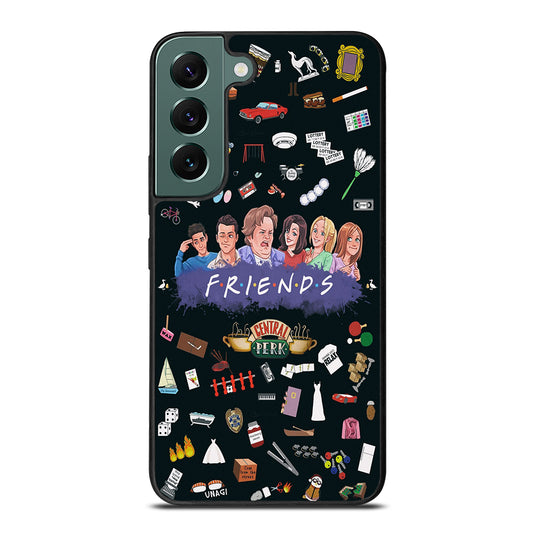 FRIENDS TV SERIES PATTERN LOGO Samsung Galaxy S22 Case Cover