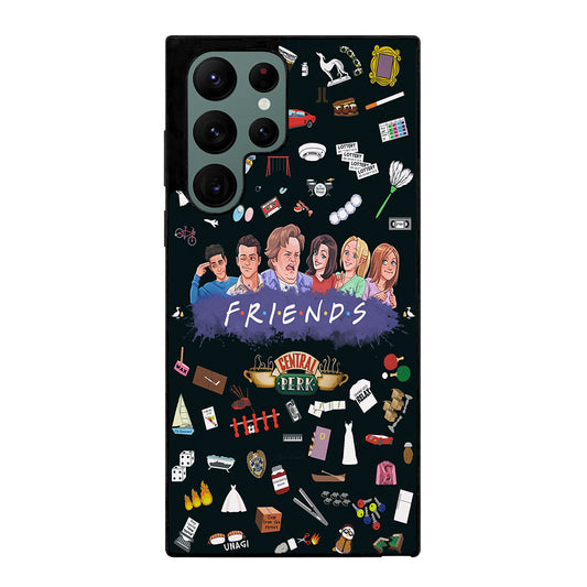 FRIENDS TV SERIES PATTERN LOGO Samsung Galaxy S22 Ultra Case Cover