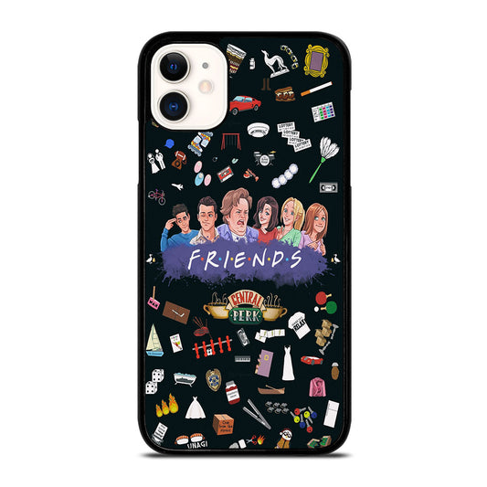 FRIENDS TV SERIES PATTERN LOGO iPhone 11 Case Cover