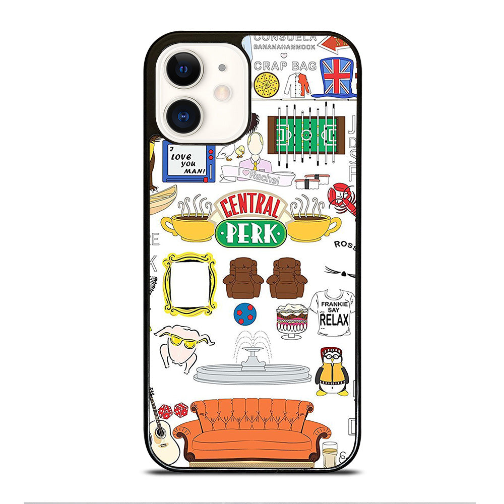 FRIENDS CENTRAL PERK ART iPhone 12 Case Cover