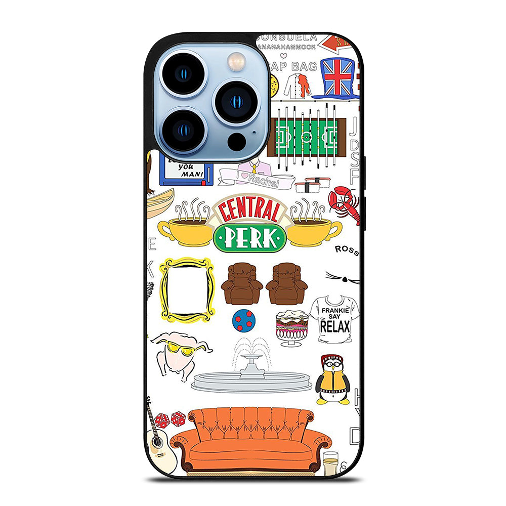 FRIENDS CENTRAL PERK ART iPhone 13 Pro Max Case Cover