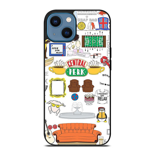 FRIENDS CENTRAL PERK ART iPhone 14 Case Cover