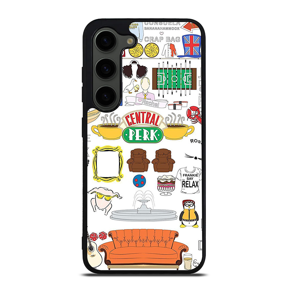 FRIENDS CENTRAL PERK ART Samsung Galaxy S23 Plus Case Cover