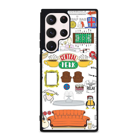 FRIENDS CENTRAL PERK ART Samsung Galaxy S23 Ultra Case Cover