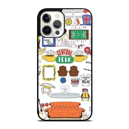 FRIENDS CENTRAL PERK ART iPhone 12 Pro Max Case Cover