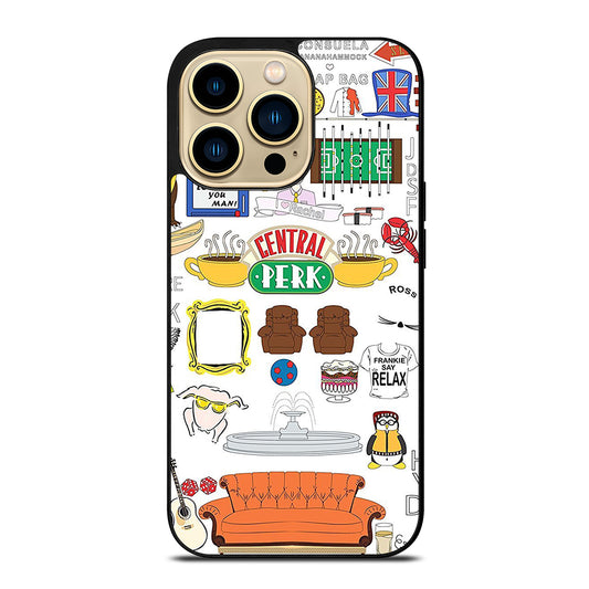 FRIENDS CENTRAL PERK ART iPhone 14 Pro Max Case Cover