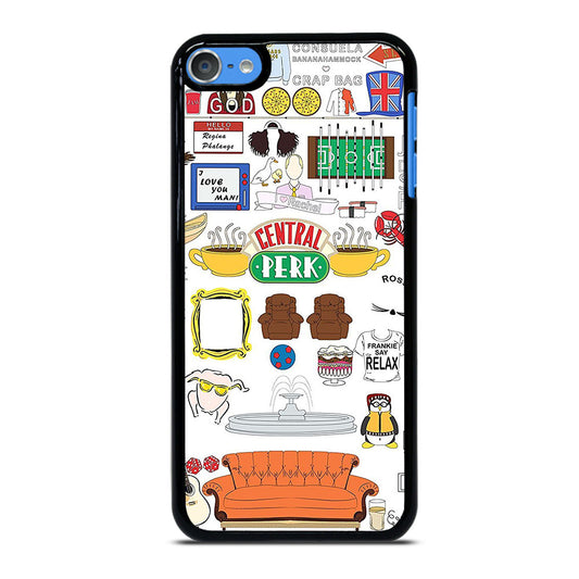 FRIENDS CENTRAL PERK ART iPod Touch 7 Case Cover