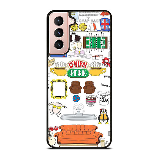 FRIENDS CENTRAL PERK ART Samsung Galaxy S21 Case Cover