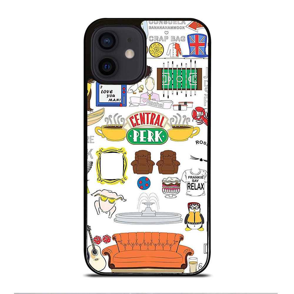 FRIENDS CENTRAL PERK ART iPhone 12 Mini Case Cover