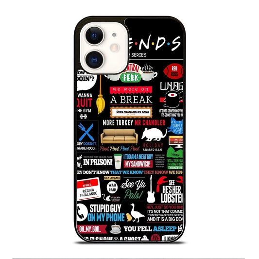 FRIENDS CENTRAL PERK QUOTE iPhone 12 Case Cover