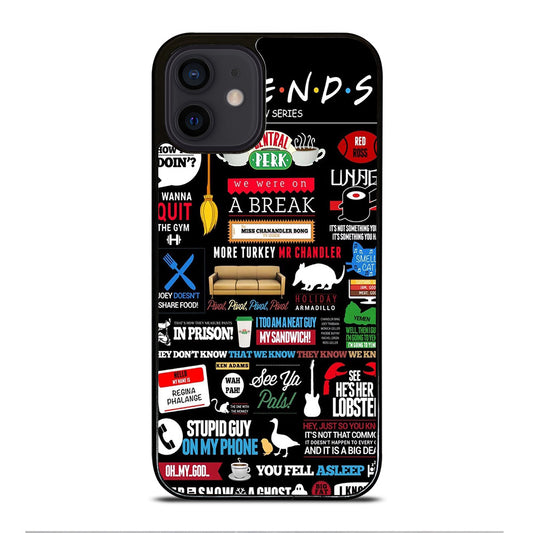 FRIENDS CENTRAL PERK QUOTE iPhone 12 Mini Case Cover