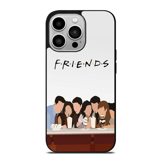 FRIENDS TV SERIES CLIPART iPhone 14 Pro Case Cover