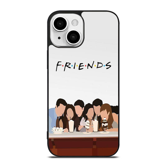 FRIENDS TV SERIES CLIPART iPhone 13 Mini Case Cover