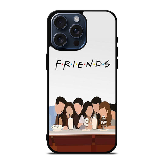 FRIENDS TV SERIES CLIPART iPhone 15 Pro Max Case Cover