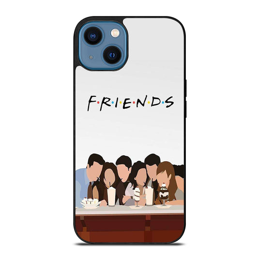 FRIENDS TV SERIES CLIPART iPhone 14 Case Cover