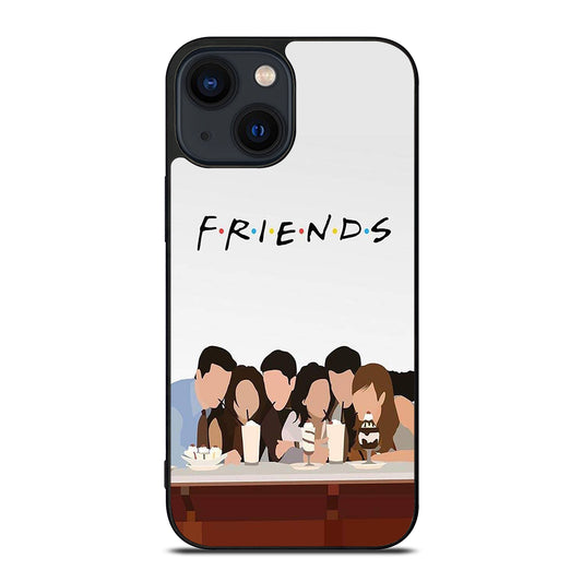 FRIENDS TV SERIES CLIPART iPhone 14 Plus Case Cover