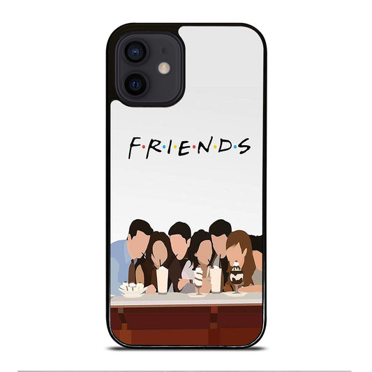 FRIENDS TV SERIES CLIPART iPhone 12 Mini Case Cover