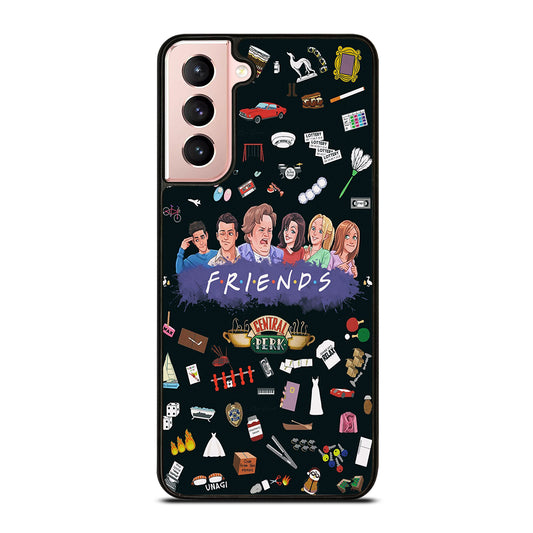 FRIENDS TV SERIES PATTERN LOGO Samsung Galaxy S21 Case Cover