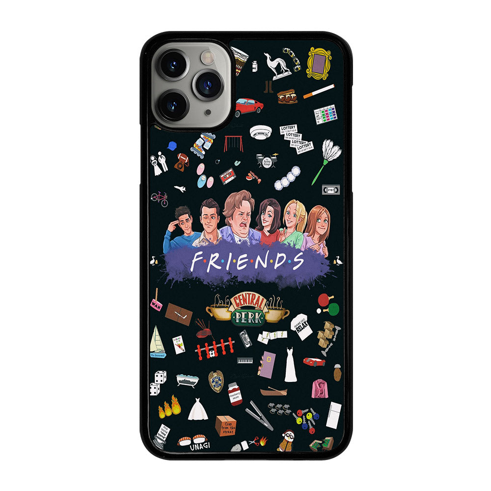 FRIENDS TV SERIES PATTERN LOGO iPhone 11 Pro Max Case Cover