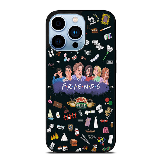 FRIENDS TV SERIES PATTERN LOGO iPhone 13 Pro Max Case Cover