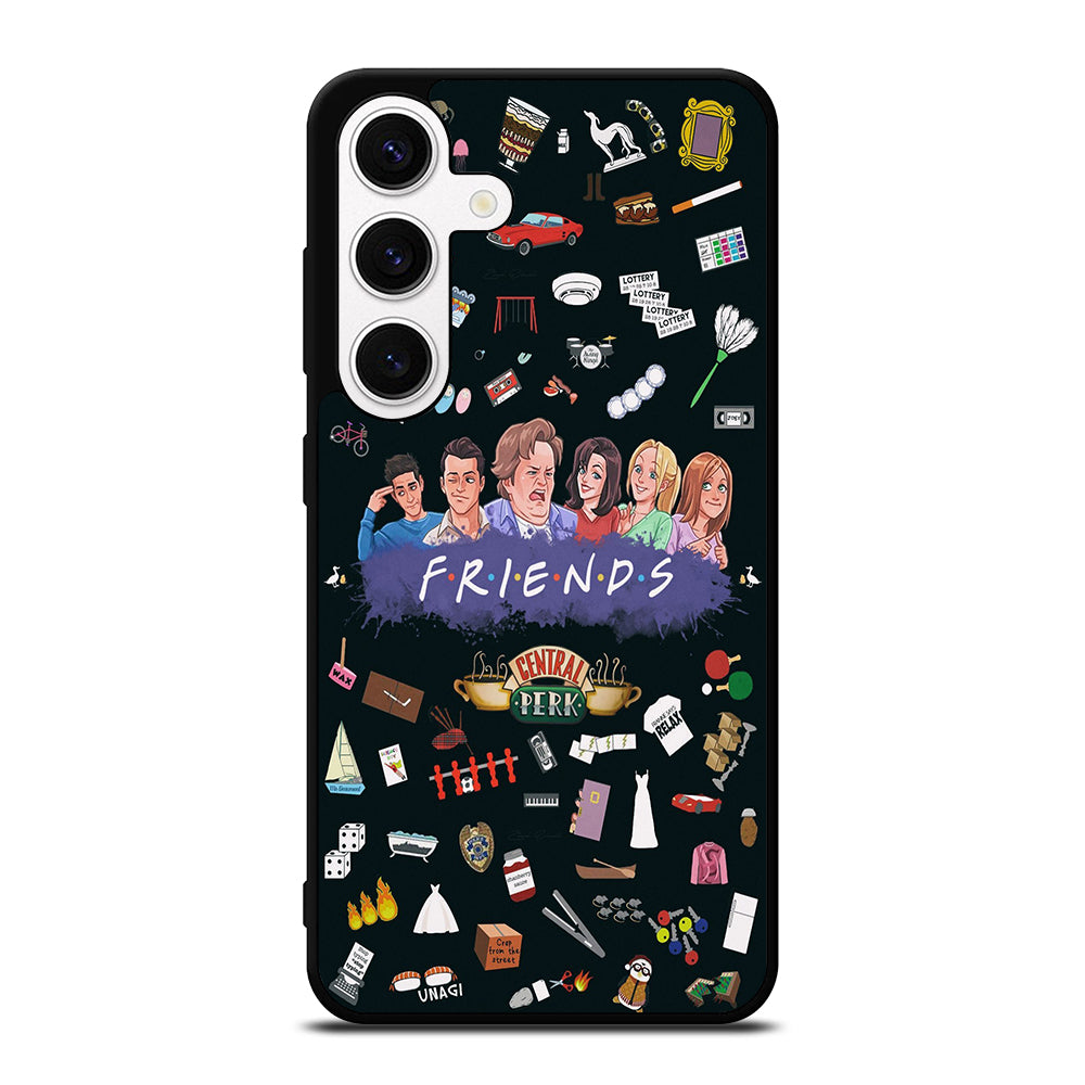 FRIENDS TV SERIES PATTERN LOGO Samsung Galaxy S24 Case Cover