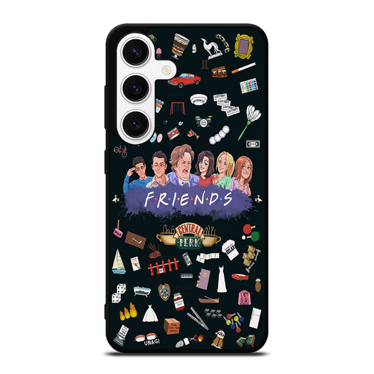 FRIENDS TV SERIES PATTERN LOGO Samsung Galaxy S24 Case Cover