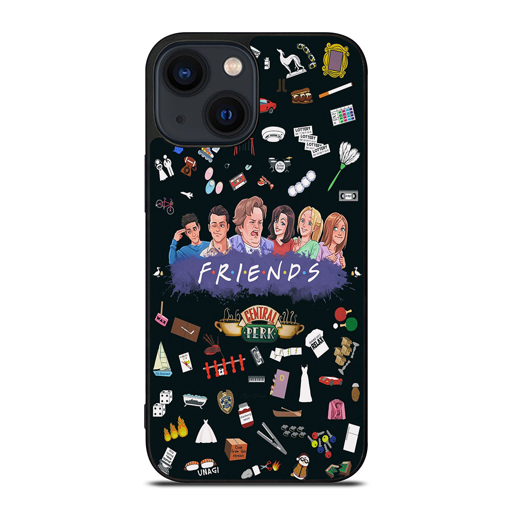 FRIENDS TV SERIES PATTERN LOGO iPhone 14 Plus Case Cover