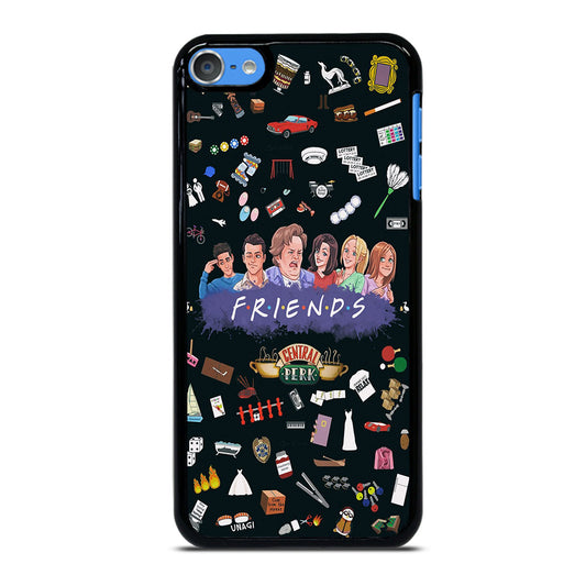 FRIENDS TV SERIES PATTERN LOGO iPod Touch 7 Case Cover