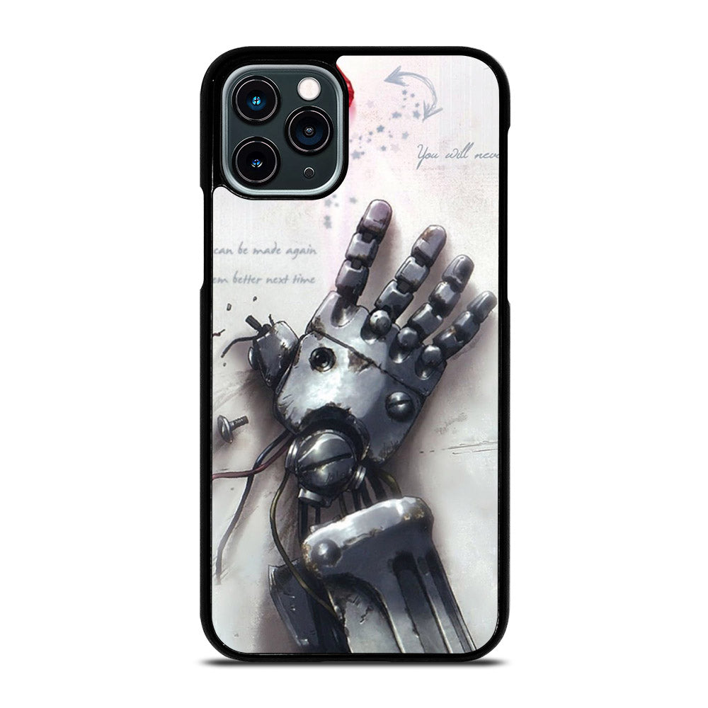 FULLMETAL ALCHEMIST QUOTE iPhone 11 Pro Case Cover