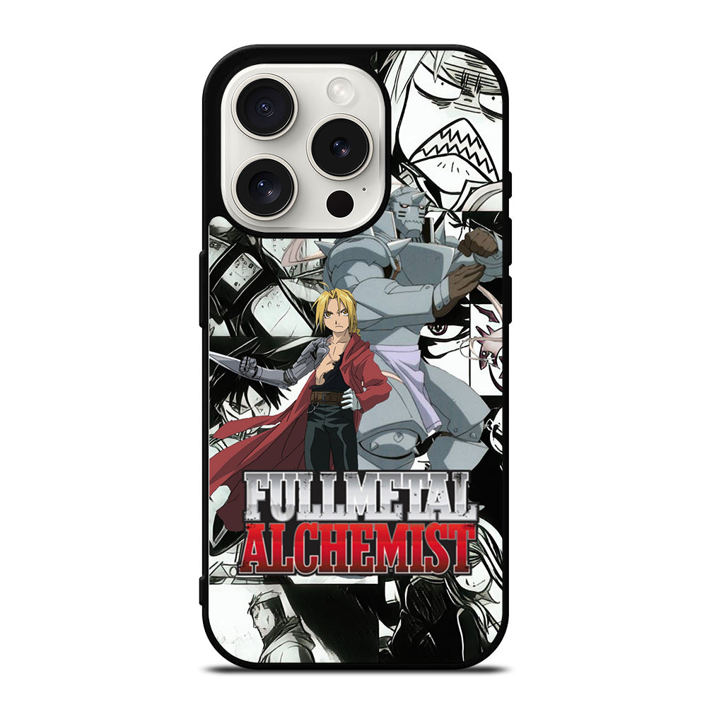 FULLMETAL ALCHEMIST MANGA iPhone 15 Pro Case Cover