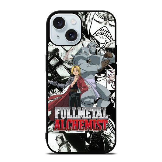 FULLMETAL ALCHEMIST MANGA iPhone 15 Case Cover