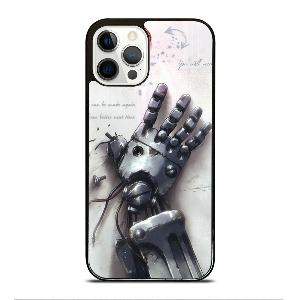 FULLMETAL ALCHEMIST QUOTE iPhone 12 Pro Case Cover