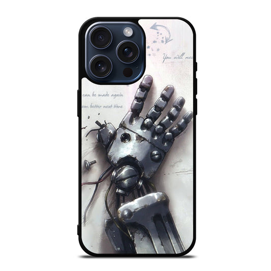 FULLMETAL ALCHEMIST QUOTE iPhone 15 Pro Max Case Cover