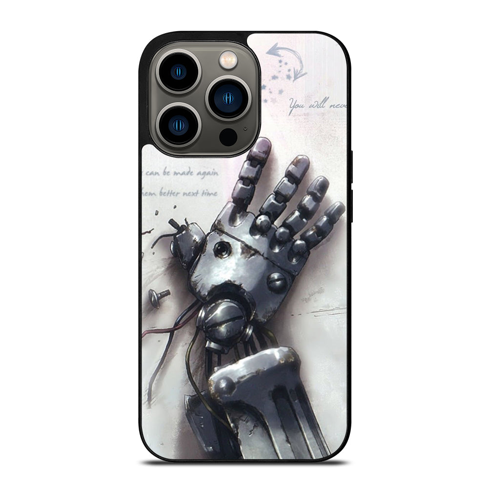 FULLMETAL ALCHEMIST QUOTE iPhone 13 Pro Case Cover