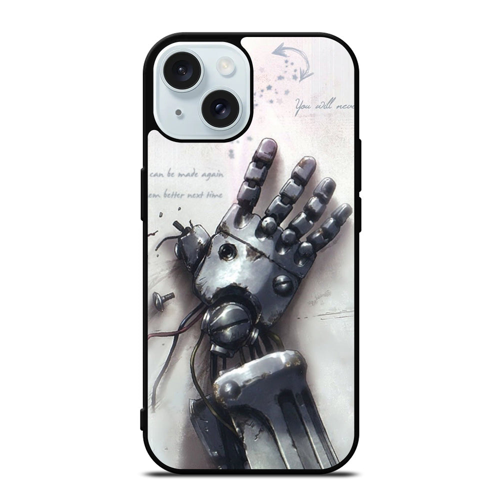 FULLMETAL ALCHEMIST QUOTE iPhone 15 Case Cover
