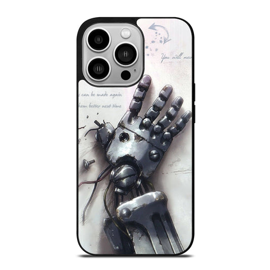 FULLMETAL ALCHEMIST QUOTE iPhone 14 Pro Case Cover
