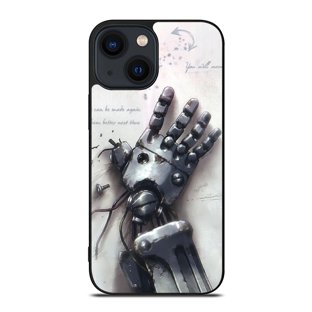 FULLMETAL ALCHEMIST QUOTE iPhone 14 Plus Case Cover