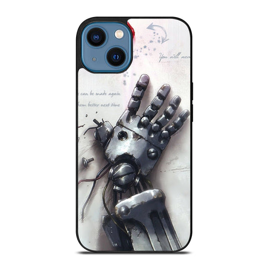 FULLMETAL ALCHEMIST QUOTE iPhone 14 Case Cover