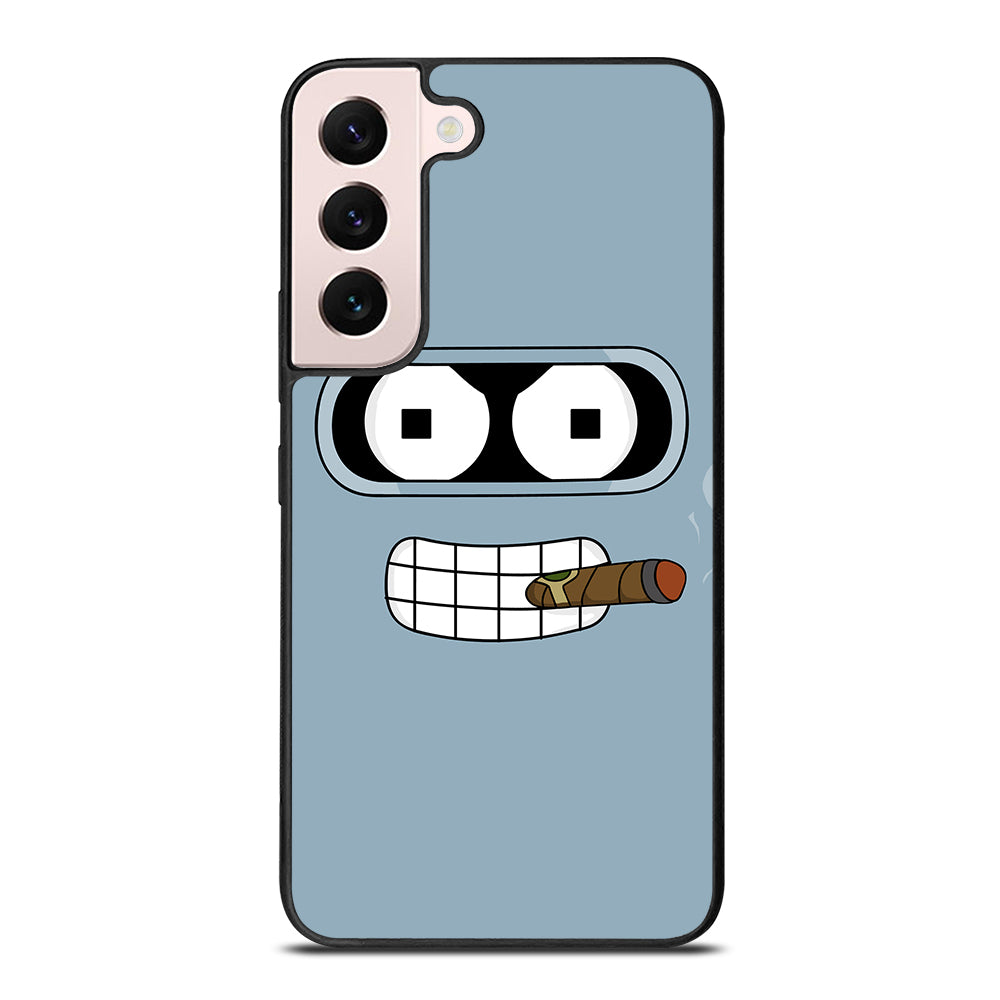 FUTURAMA BENDER FACE CARTOON Samsung Galaxy S22 Plus Case Cover