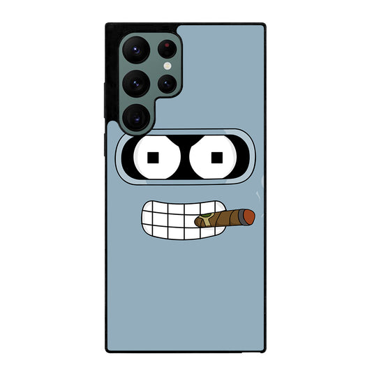 FUTURAMA BENDER FACE CARTOON Samsung Galaxy S22 Ultra Case Cover