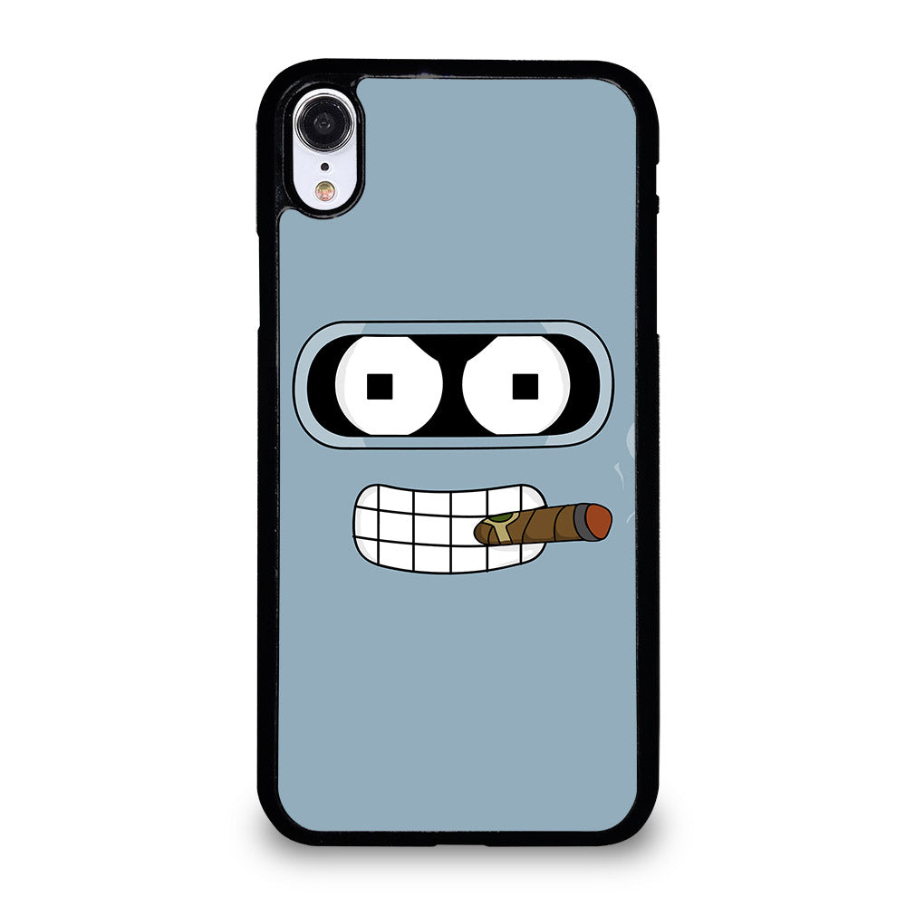 FUTURAMA BENDER FACE CARTOON iPhone XR Case Cover