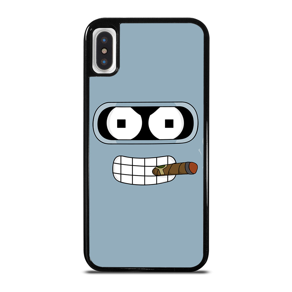 FUTURAMA BENDER FACE CARTOON iPhone X / XS Case Cover