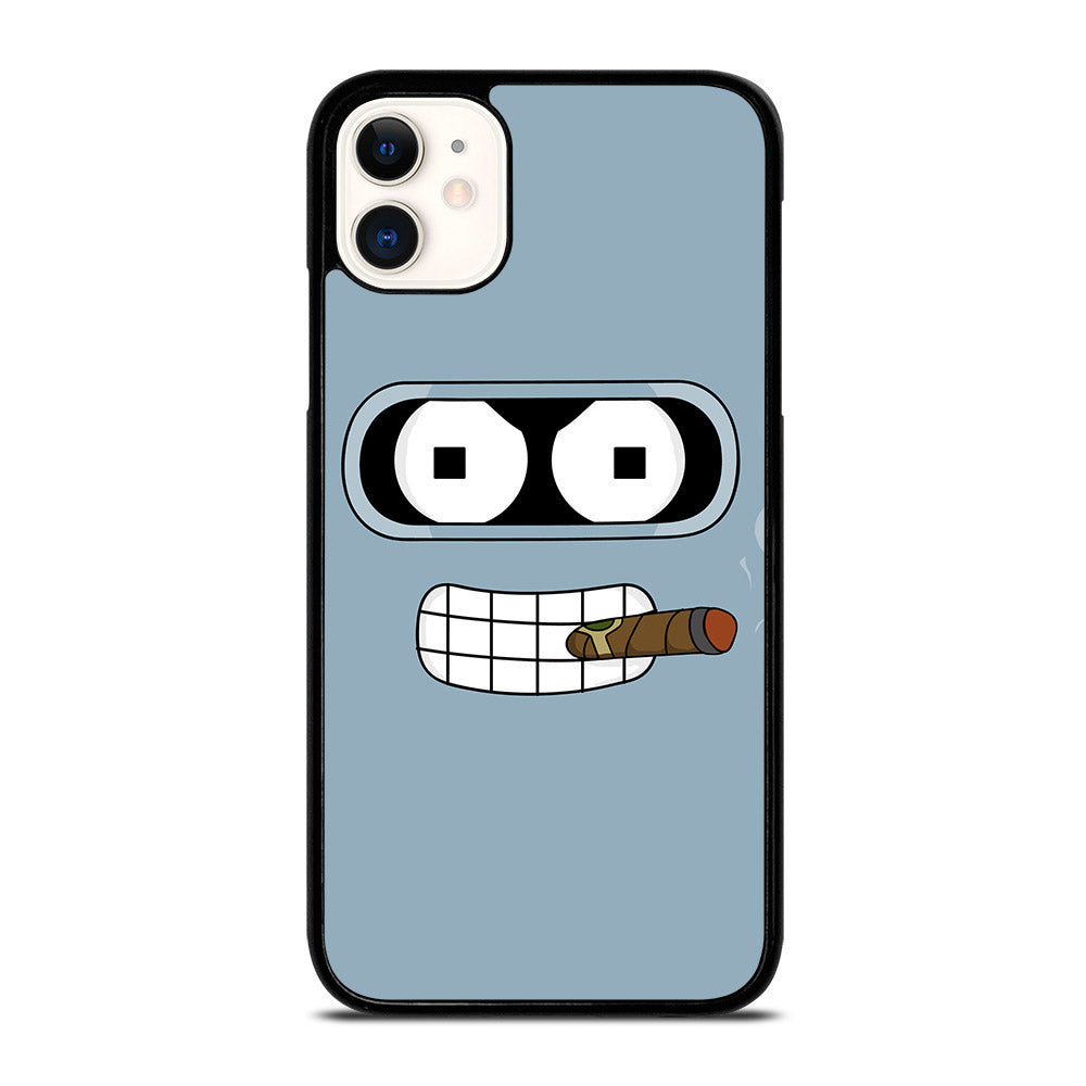 FUTURAMA BENDER FACE CARTOON iPhone 11 Case Cover