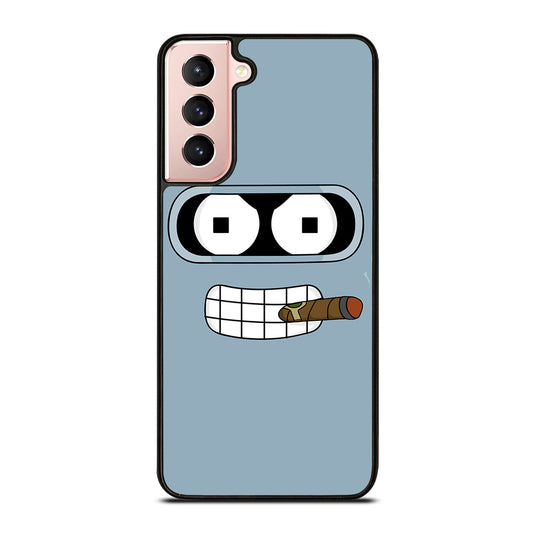 FUTURAMA BENDER FACE CARTOON Samsung Galaxy S21 Case Cover