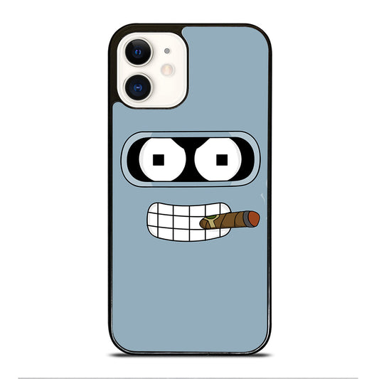 FUTURAMA BENDER FACE CARTOON iPhone 12 Case Cover
