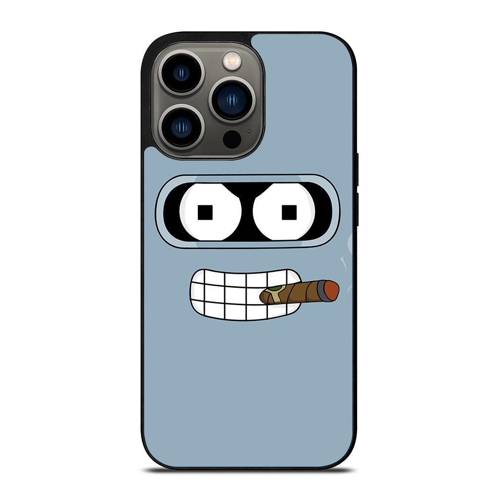 FUTURAMA BENDER FACE CARTOON iPhone 13 Pro Case Cover