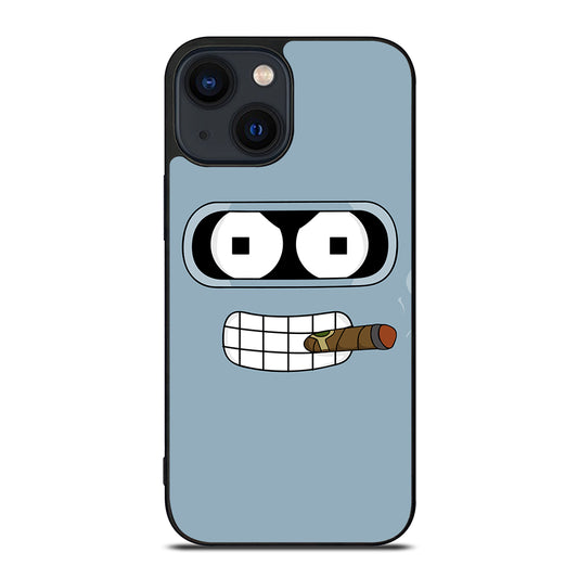 FUTURAMA BENDER FACE CARTOON iPhone 14 Plus Case Cover
