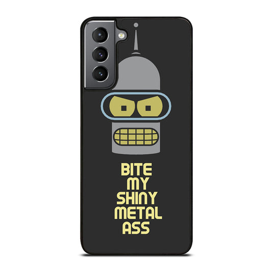FUTURAMA BENDER QUOTE Samsung Galaxy S21 Plus Case Cover