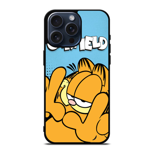 GARFIELD LAZY CAT iPhone 15 Pro Max Case Cover